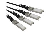 Nettverkskabel - Cisco QSFP-4SFP10G-CU5M Compatible QSFP+ Breakout Cable - 5 m - direct attach cable - 5 m - black - QSFP4SFP10C5