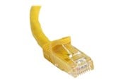 Nettverkskabel - 5m Yellow Cat6 / Cat 6 Snagless Ethernet Patch Cable 5 m - network cable - 5 m - yellow - N6PATC5MYL