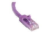 Nettverkskabel - 10m Purple Cat6 / Cat 6 Snagless Ethernet Patch Cable 10 m - network cable - 10 m - purple - N6PATC10MPL