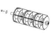 Printertilbehør - Datamax-O'Neil H-CLASS ASSY MEDIA SUPPLY HUB - DPR78-2623-11