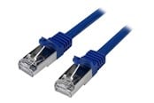 Nettverkskabel - 3m Blue Cat6 / Cat 6 Shielded (SFTP) Patch Cable 3 m - patch cable - 3 m - blue - N6SPAT3MBL