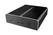 Kabinett - Akasa Newton S7D Fanless - ultra small form factor - UCFF - Kabinett - Ultra small form factor - Svart - A-NUC38-M1B