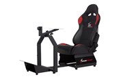 Gamingstol - RaceRoom RR3033 Racing simulator cockpit - PU-lær - 75001102