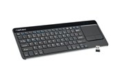 Tastatur - Natec TURBOT - keyboard - with touchpad - Tastatur - Grå - NKL-0968