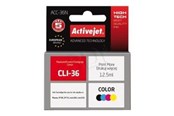 Printertilbehør blekk/toner - ActiveJet Tusz Activejet ACC-36N (zamiennik Canon CLI-36 Su - Blekkpatron Svart, Cyan, Magenta, Gul - ACC-36N