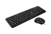 Tastatur - iBOX OFFICE KIT II - keyboard and mouse set - black - Tastatur & Mussett - Svart - IKMOC2005070U