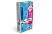 Skrive- & Tegneverktøy - Paper Mate InkJoy Gel Retractable 0.7 mm M Blue 12-Tuck - 1957054