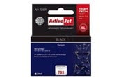 Printertilbehør blekk/toner - ActiveJet AH-703BR Premium version - Blekkpatron Svart - AH-703BR (AH-C87)