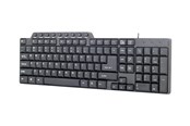 Tastatur - Gembird KB-UM-104 - keyboard - US - black - Tastatur - Amerikansk Engelsk - Svart - KB-UM-104