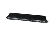 Tilbehør - Gembird NPP-C624-002 - patch panel with cable management - 1U - 19" - NPP-C624-002