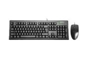 Tastatur - A4Tech KM-72620D - Tastatur & Mussett - Amerikansk Engelsk - Svart - A4TKLA43774