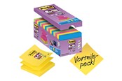 Blokker & Notisbøker - 3M Post-it Super Sticky Z-Notes R330-SSVP16-EU - 70005251601