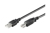 USB - Pro USB-A <-> USB-B 2.0 - 1.5m - Svart - SI-77022-S