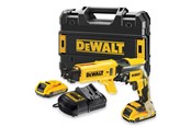 Skru/Bormaskin - Dewalt 18V XR Brushless Collated Drywall Screwdriver - DCF620D2K-QW