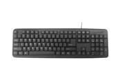 Tastatur - Gembird KB-U-103 - keyboard - Russian - black - Tastatur - Russisk - Svart - kb-u-103-ru