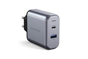  Bærbar PC - Lader - Satechi 30W Travel Charger with USB-C and USB-A output Space Grey - ST-MCCAM-EU