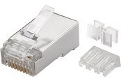 Nettverkskabel - RJ45 plug CAT 6a STP shielded (10 pack) - 4040849725029