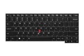 Tastatur - Lenovo Chicony - Bærbart tastatur - til utskifting - Fransk - 01AV511