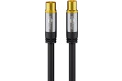 Antennekabler - Pro Premium Antenna cable (IEC female/male) 135 dB - 1m - 4040849703461