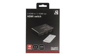 Videosplitter - Deltaco HDMI Switch 3 inputs to 1 output sup 4K - HDMI-7042