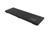 Tastatur - Deltaco Wireless Keyboard with touchpad silicone. - Tastatur - Nordisk - Svart - ST-WIKB006