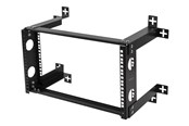 Rackskap - Deltaco 19-DTSR0506 - 6U Wall Mount Open Rack Cabinet - 19-DTSR0506