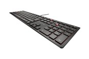 Tastatur - Cherry KC 6000 SLIM - Tastatur - Nordisk - Svart - JK-1600PN-2