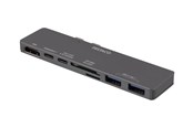 Dokkingstasjon - Deltaco Dual USB-C dock for MacBook Pro 2016 Thun - USBC-1290