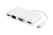 Dokkingstasjon - Deltaco USB-C Docking station 100W USB-C PD HDMI - USBC-HDMI14