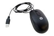 Mus - HP I USB Optical Scroll Mouse - Mus - Laser/optisk - 3 knapper - Svart - 674316-001