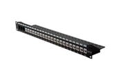 Tilbehør - Roline 19''KeystPanel C5/C6. 24xUTP blank. blk - 26.11.0357