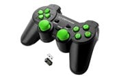 Spill - Tilbehør - Esperanza GLADIATOR - Black/Green - Controller - PC - EGG108G