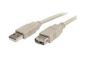 USB - StarTech.com USB 2.0 Extension Cable A to A - USB extension cable - 3.1 m - USBEXTAA10