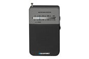 DAB, nettverks- og klokkeradio - Blaupunkt PR3BK Portable Radio AM/FM - AM/FM - Svart - PR3BK