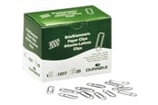 Skrivebordstilbehør - DURABLE Paper clips 26 mm zinc-plated pack of 1000 - 1207-25