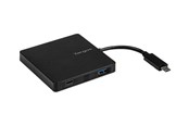 USB-hub - Targus USB-C Hub to 3 x USB-A & 1x USB-C - hub - 4 ports USB-hub - 3 porter - Svart - ACH924EU