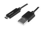 USB - StarTech.com Micro-USB Cable with LED Charging Light - M/M - USB cable - 1 m - USBAUBL1M