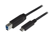 USB - StarTech.com USB C to USB B Printer Cable - M/M - USB 3.0 - USB cable - 2 m - USB315CB2M