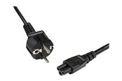 Strømkabel (ekstern) - StarTech.com Laptop Power Cord Schuko CEE7 to C5 Clover Leaf - power cable - 2 m - PXTNB3SEU2M