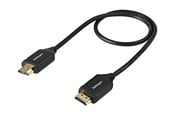 Skjermkabel - StarTech.com Premium High Speed HDMI Cable with Ethernet - 4K 60Hz - 50cm - HDMM50CMP