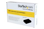 Skjermkabel - StarTech.com HDMI to SDI Converter - HDMI to 3G SDI Adapter with Dual SDI Output - video converter - black - HD2SDI