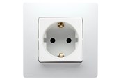 Switch - Legrand Niloe 2x2 schuko socket outlet white - 664731