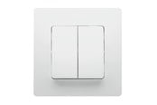 Switch - Legrand Double two switch 10a white - 664702