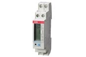 Komponenter for switchboxes og skap - ABB Kwh meter 1-pole+neutral direct measurement class 1 40a. - 2CMA103572R1000