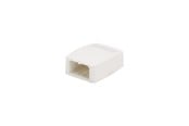 Socketer & bokser - PANDUIT Mini-com surface mount box white - CBXQ2WH-A