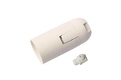 Lommelykter  - Elworks Bulb socket e14 white - 9-236-1