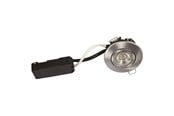 Lamper - Scan Products Luna lp 230v dimmable flicker free 6.2w 2700k cri95 ip44 brushed alu round - 10102