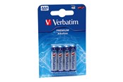 Batteri - Verbatim battery 4 x AAA type Alkaline - 49920