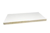 Kabler og ledninger - Scandi Supply Firefree b744 brandplade hvid 1 sidet 1200x600x50 mm glat - 10102