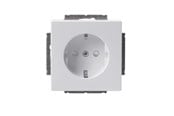 Switch - ABB Socket outlet schuko 1-g ip21 white - 2TKA003846G1